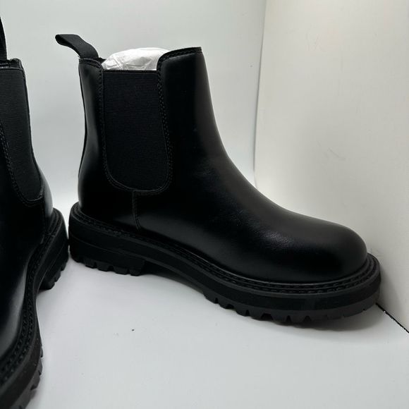 DUNES Women's Chelsea Boot 7.5 BLACK - Picture 6 of 7